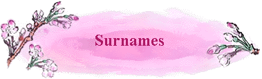 Surnames